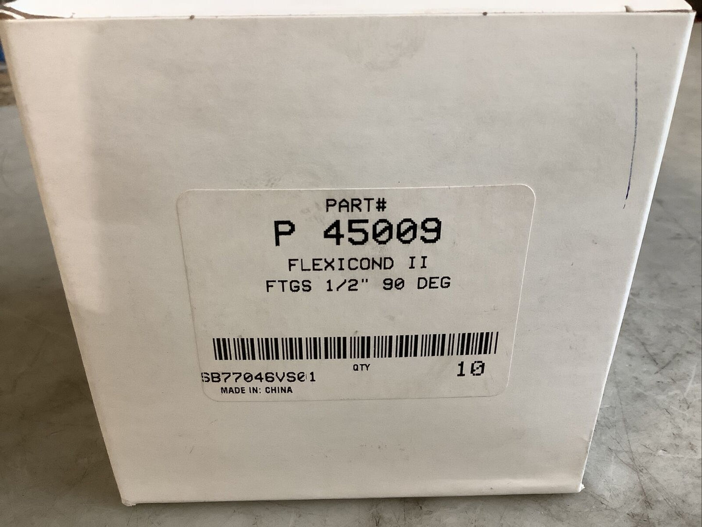 FLEXICOND II 45009 ELBOW CONDUIT FTGS 1/2IN 90 DEG 373 - QTY 10