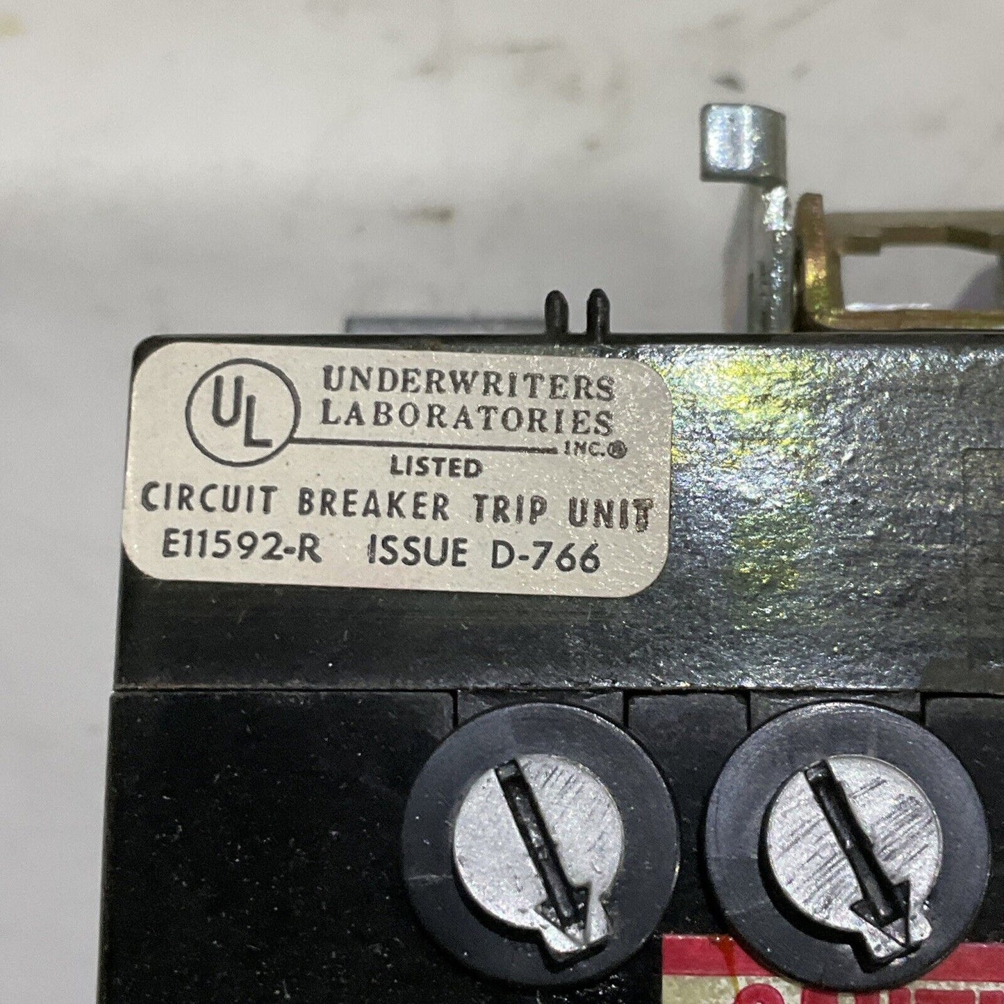 GENERAL ELECTRIC TFK226T150 TRIP UNIT TYPE TFK 2 POLE 600 AC 250 DC 373