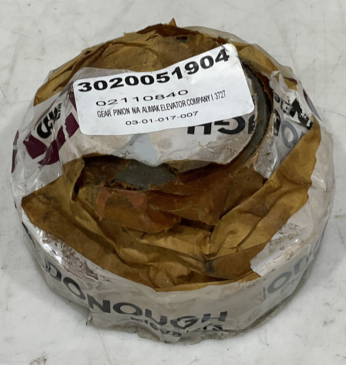 ALIMAK ELEVATOR 372715 STACK ELEVATOR GEAR 373