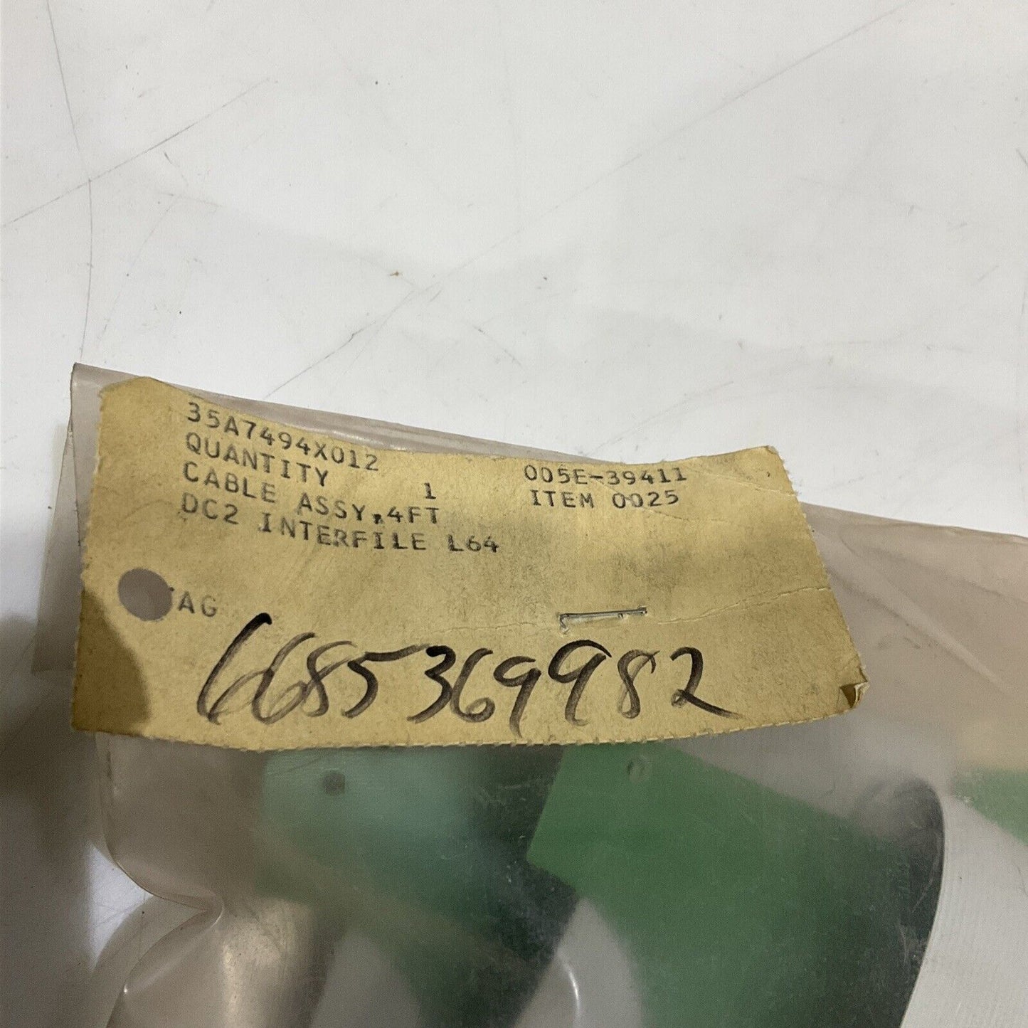 FISHER 35A7494X012 ANALOG INTERFACE CABLE ASSEMBLY 373