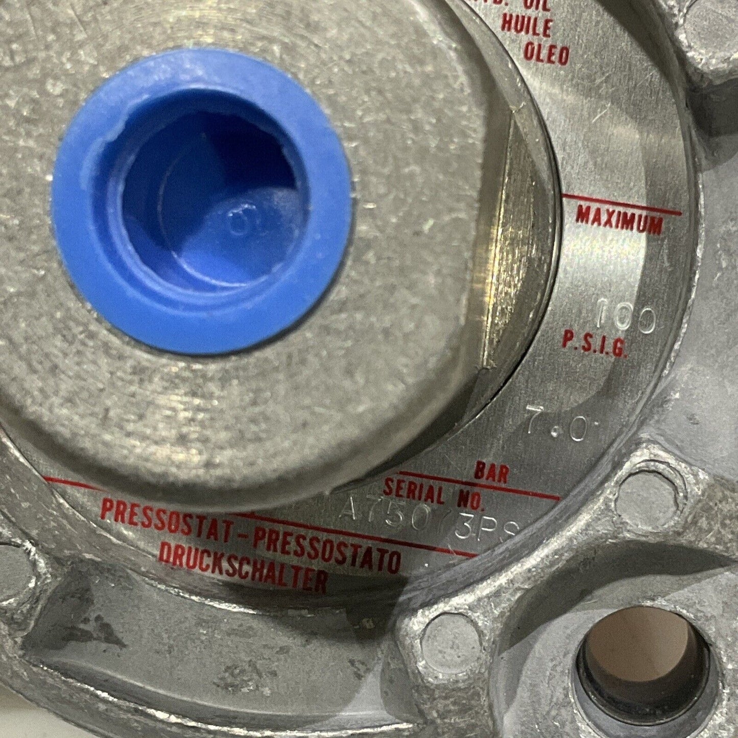 ASCO TRI POINT TD30A32 PRESSURE SWITCH 373