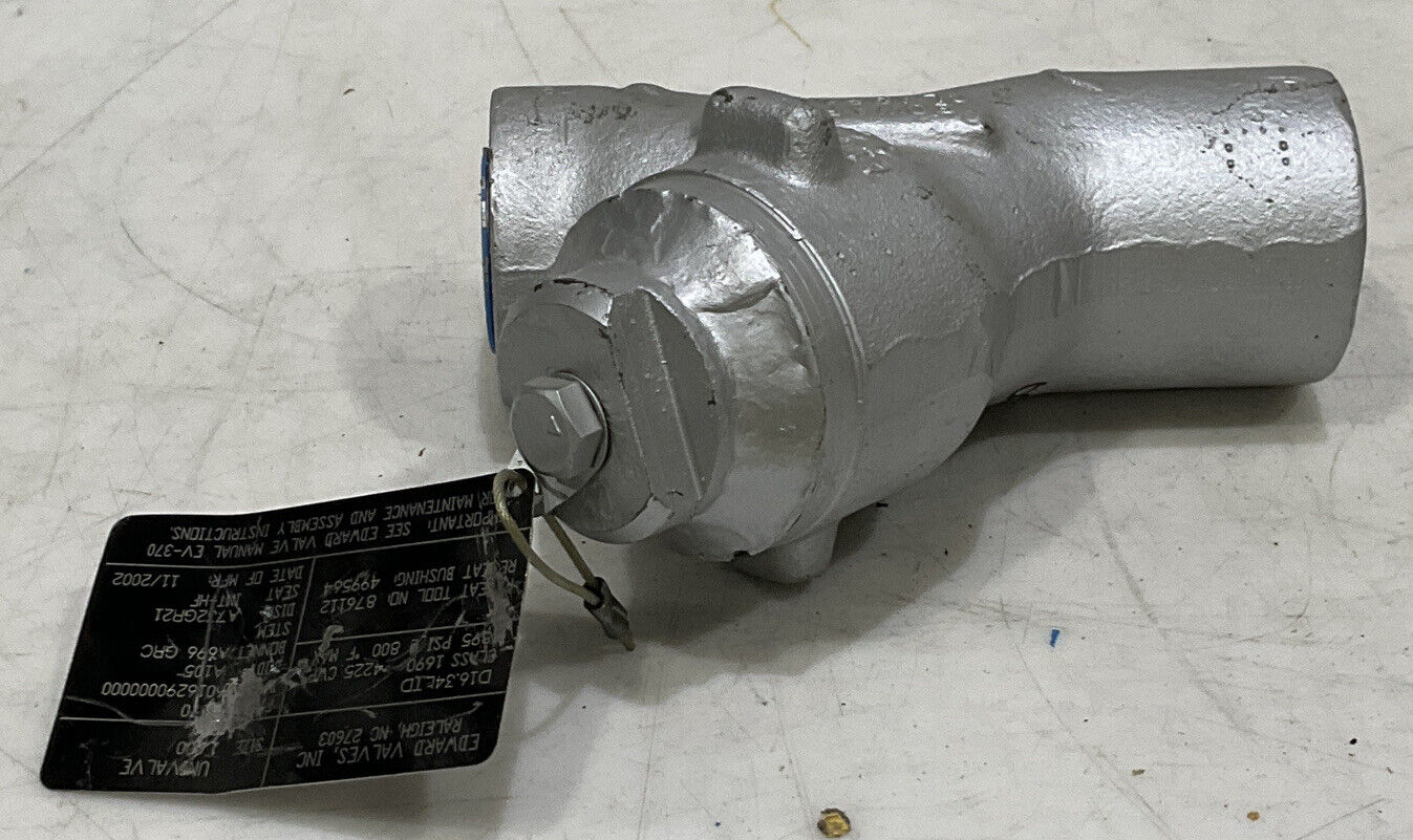 EDWARD 1690 VALVE, CHECK, PISTON, 1" 373