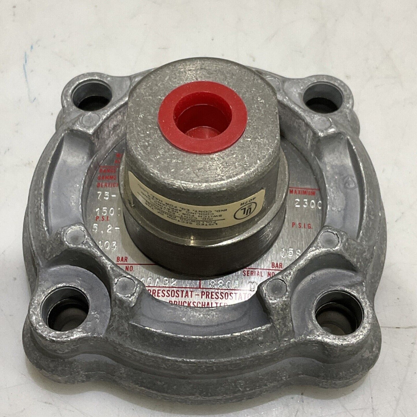 ASCO TM10A32 PRESSURE SWITCH MAX 2300 373