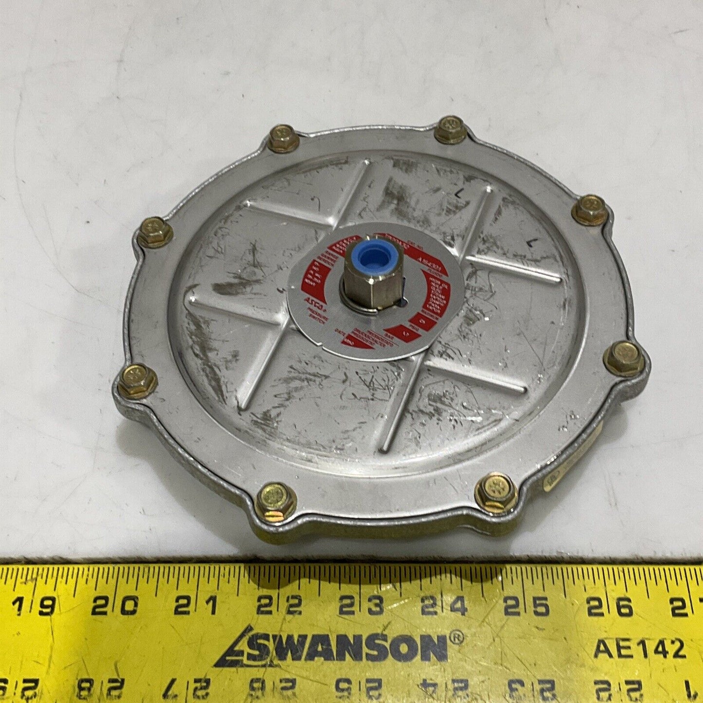 ASCO TB20A32 A164301 PRESSURE TRANSDUCER 15-140 IN WC 35-350 MBAR 373