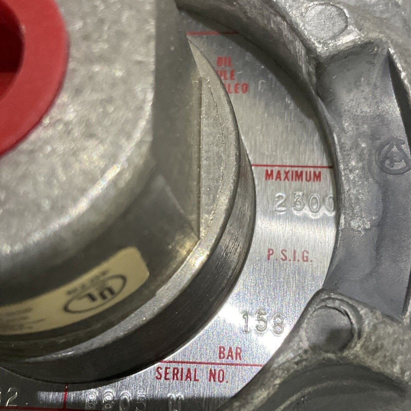 ASCO TM10A32 PRESSURE SWITCH MAX 2300 373