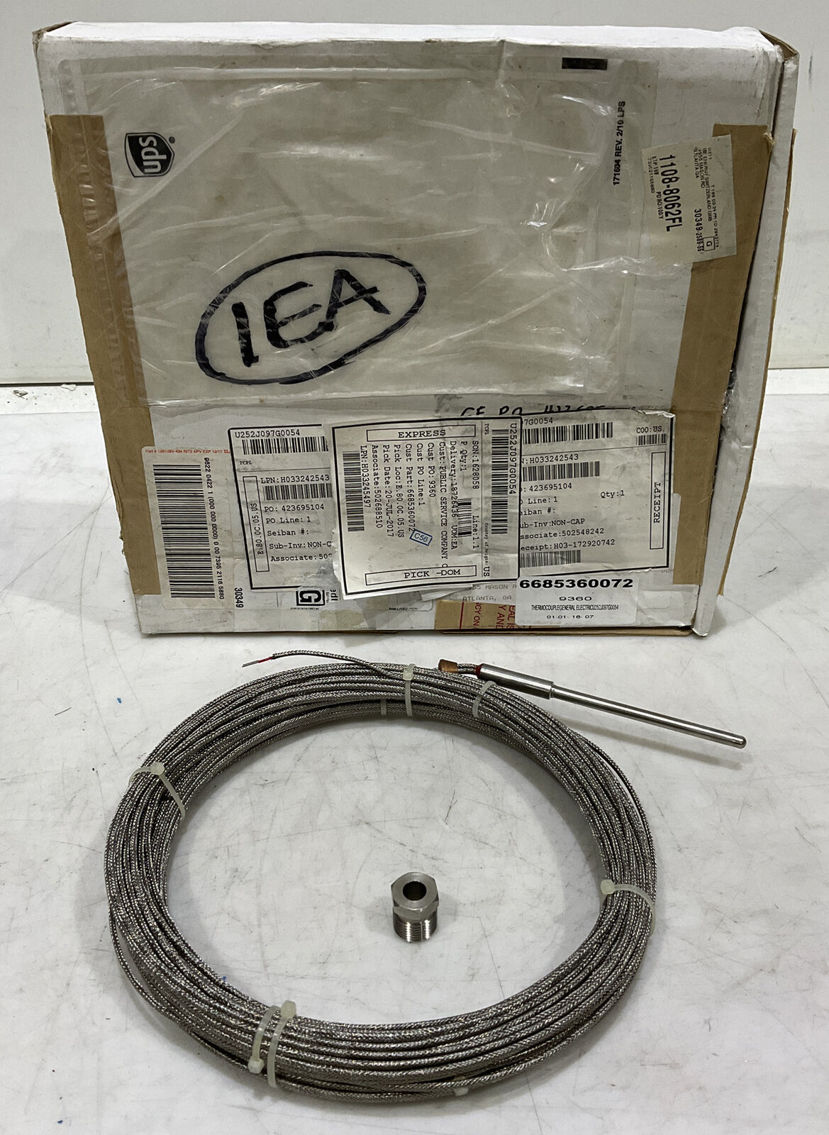 GENERAL ELECTRIC U252J097G0054 THERMOCOUPLE 373