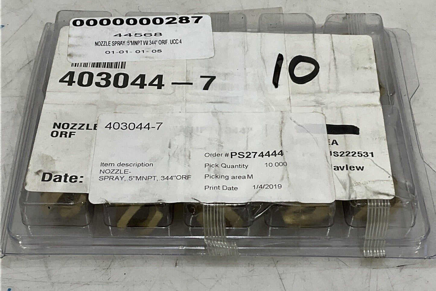 VEJEET 80200 NOZZLE LOT OF 10 373
