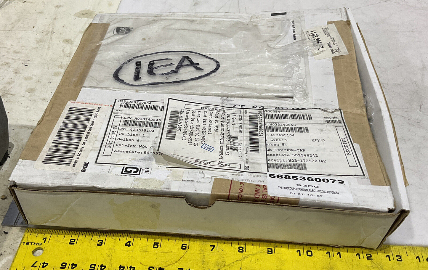 GENERAL ELECTRIC U252J097G0054 THERMOCOUPLE 373