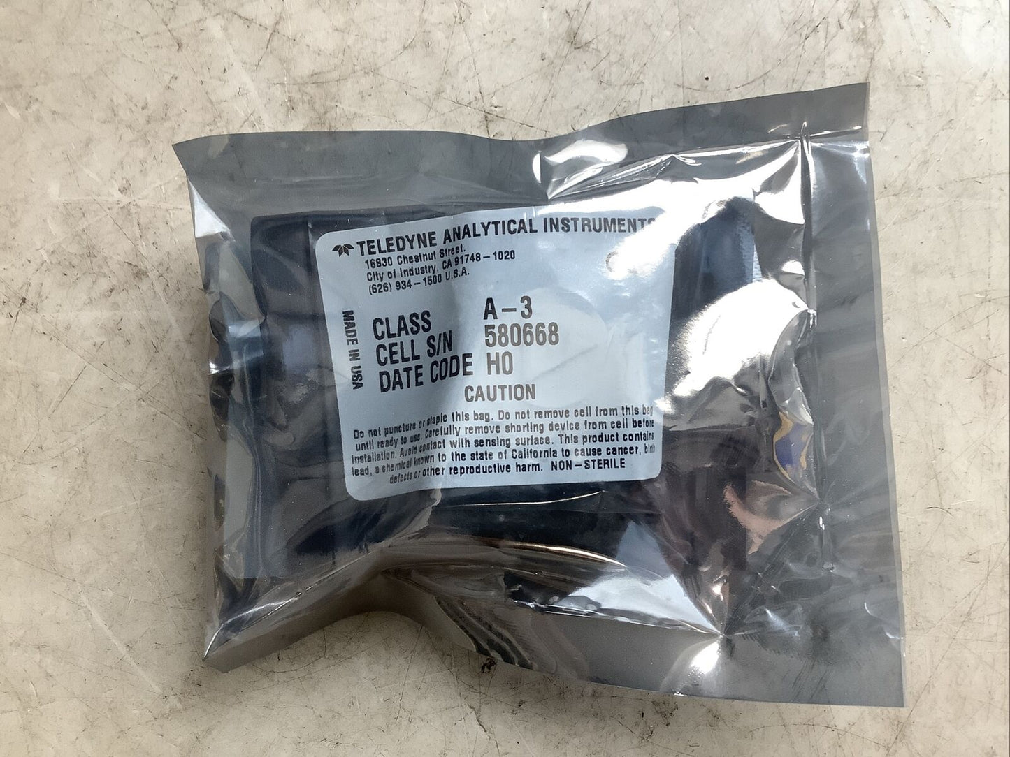TELEDYNE A-3 MICRO FUEL CELL 373