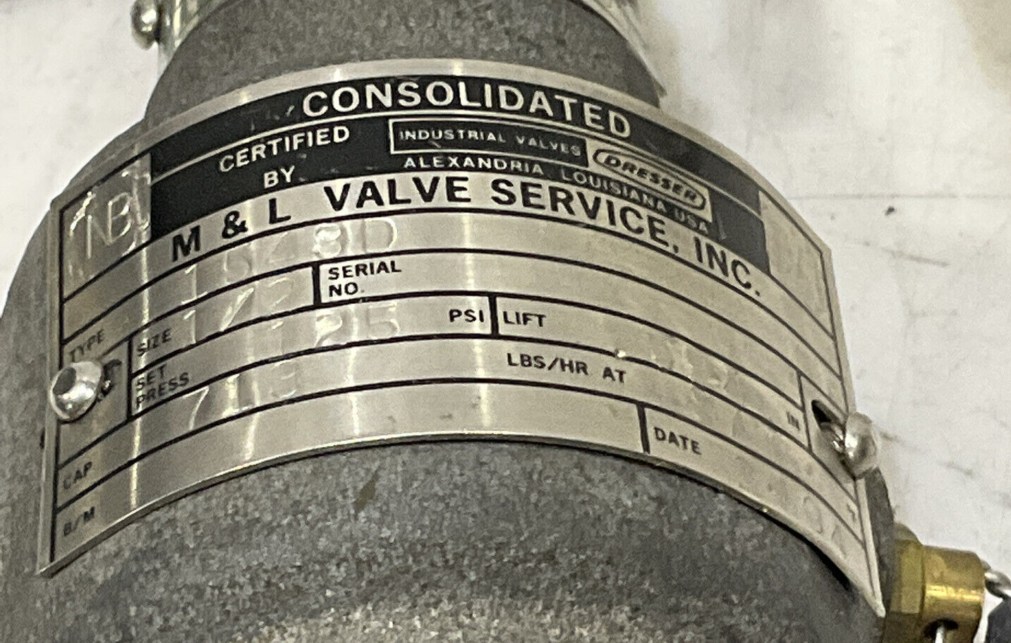 CONSOLIDATED 1543D VALVE A128-B VCWW860A 373