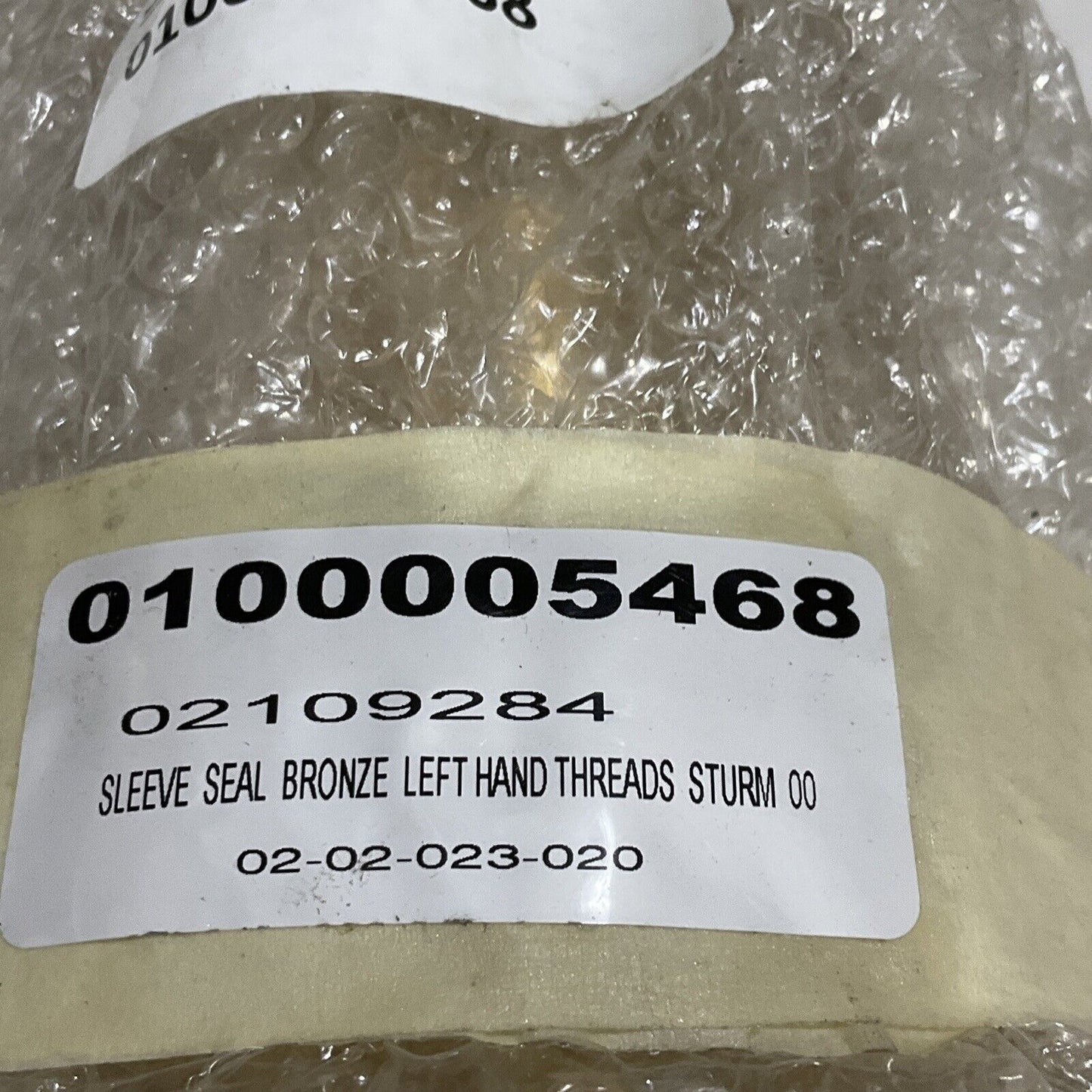 SULZER 0017-65234-0 LEFT HAND SLEEVE SEAL BRONZE 373