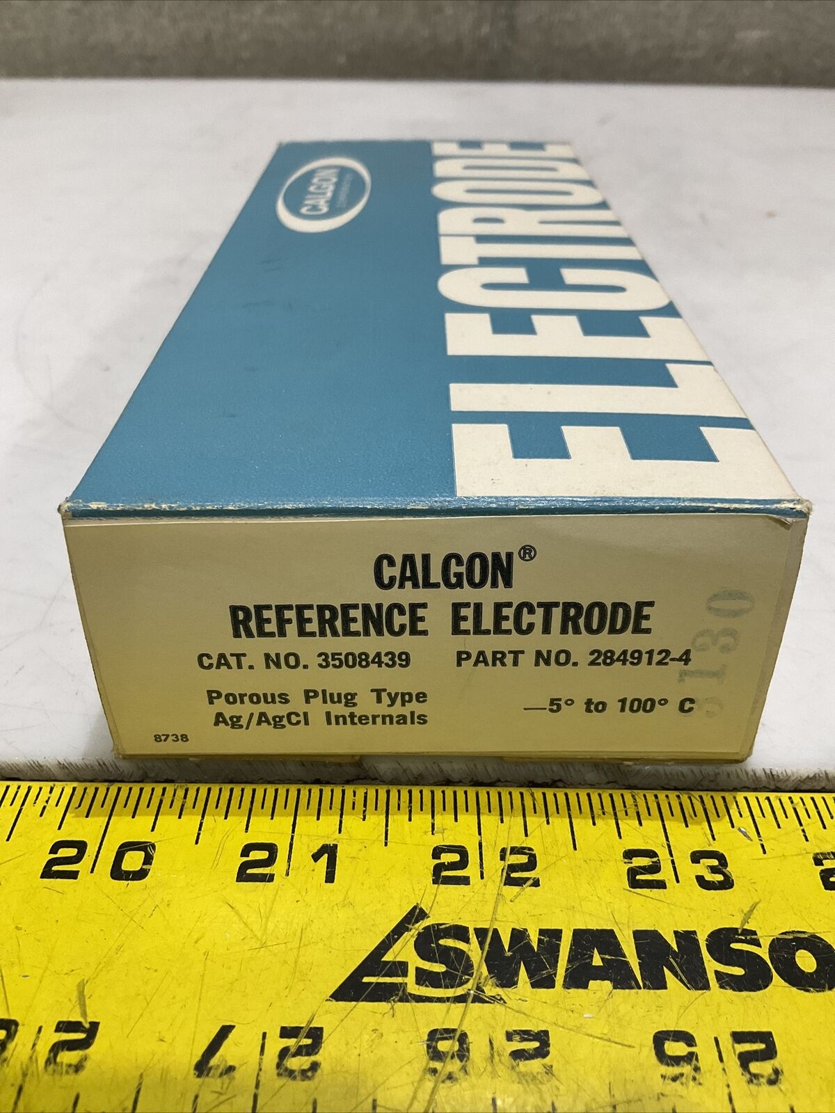 CALGON 284913-4 3508439 REFERENCE ELECTRODE PORUS PLUG AG/AGCI LOT OF 4 373