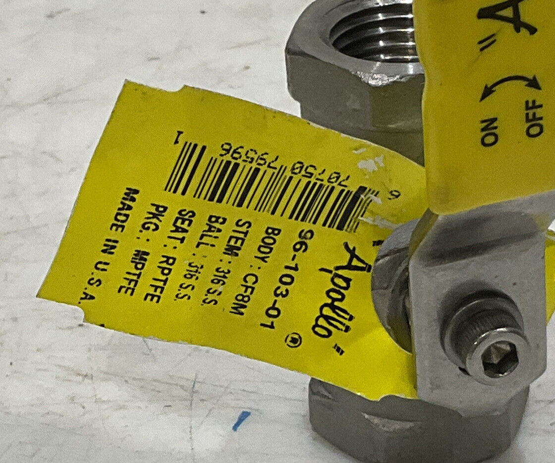 APOLLO 96-103-01 BALL VALVE LOT OF 5 373