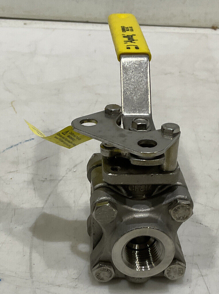 APOLLO 1/2" 86A-103-01 CF8M BALL VALVE 373