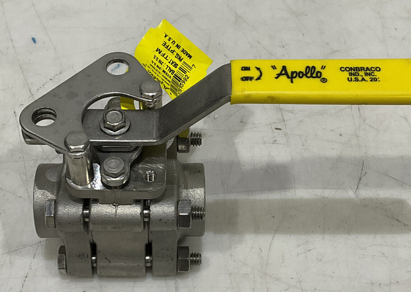APOLLO 1/2" 86A-103-01 CF8M BALL VALVE 373