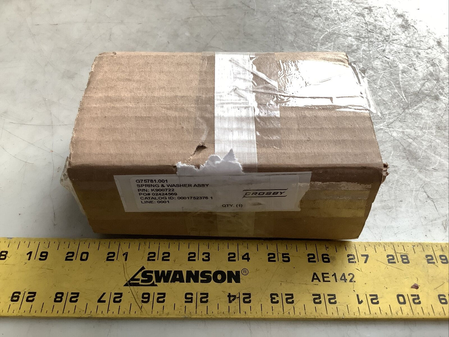CROSBY K900722 G75781.001 SPRONG AND WASHER ASSEMBLY