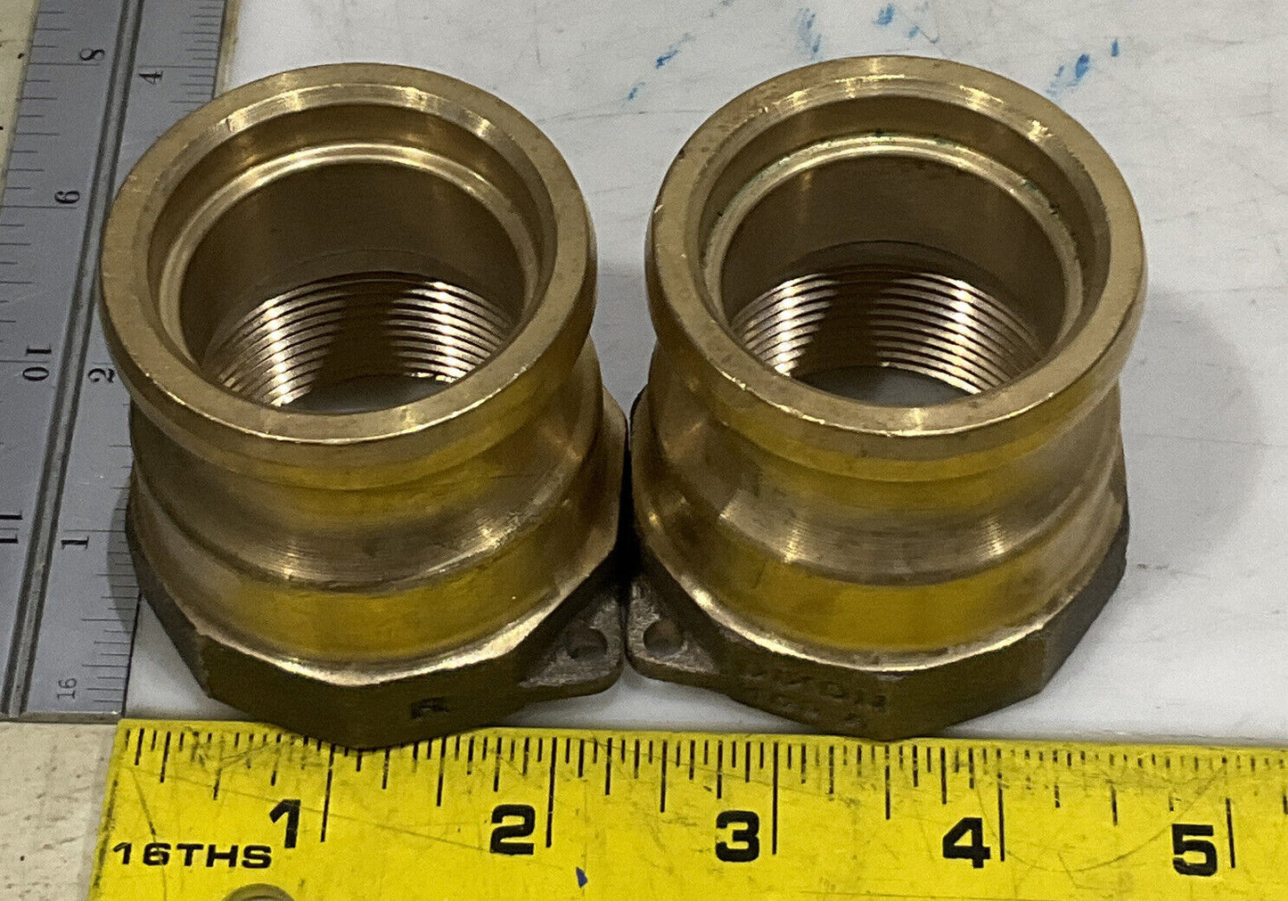 DIXON ANDREWS 150-A 1 1/2” HOSE ADAPTER LOT OF 2 373