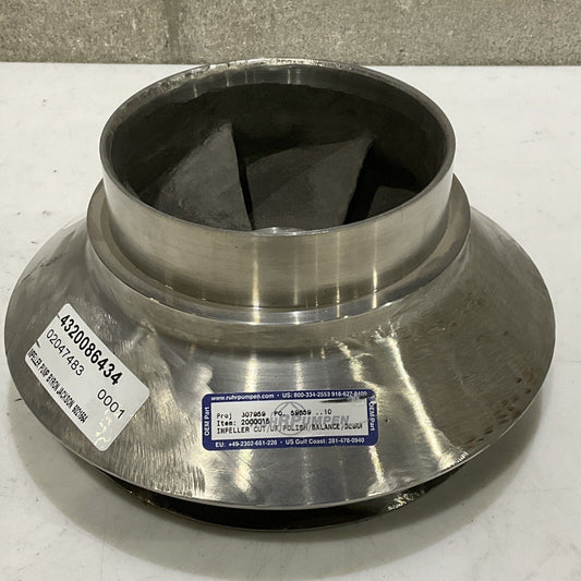 BYRON JACKSON 2000015 6021564 PUMP IMPELLER  6-VANE 373