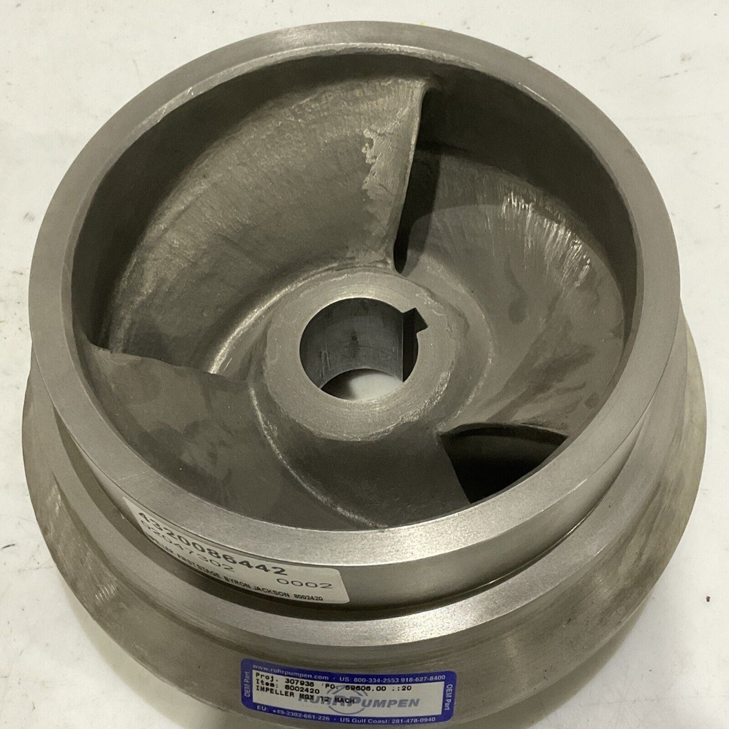 BYRON JACKSON 8002420 3-VANE IMPELLER FRIST STAGE 373