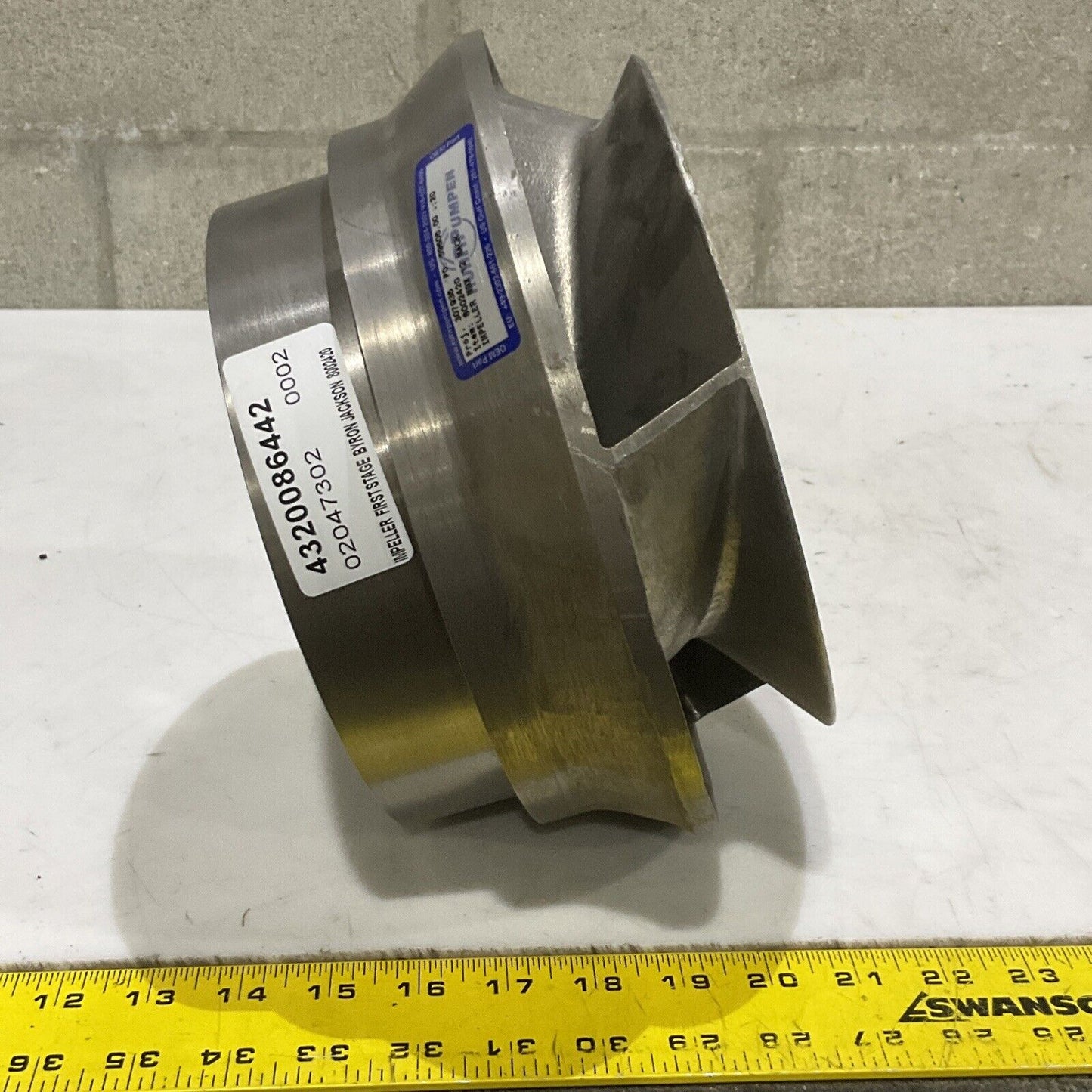 BYRON JACKSON 8002420 3-VANE IMPELLER FRIST STAGE 373