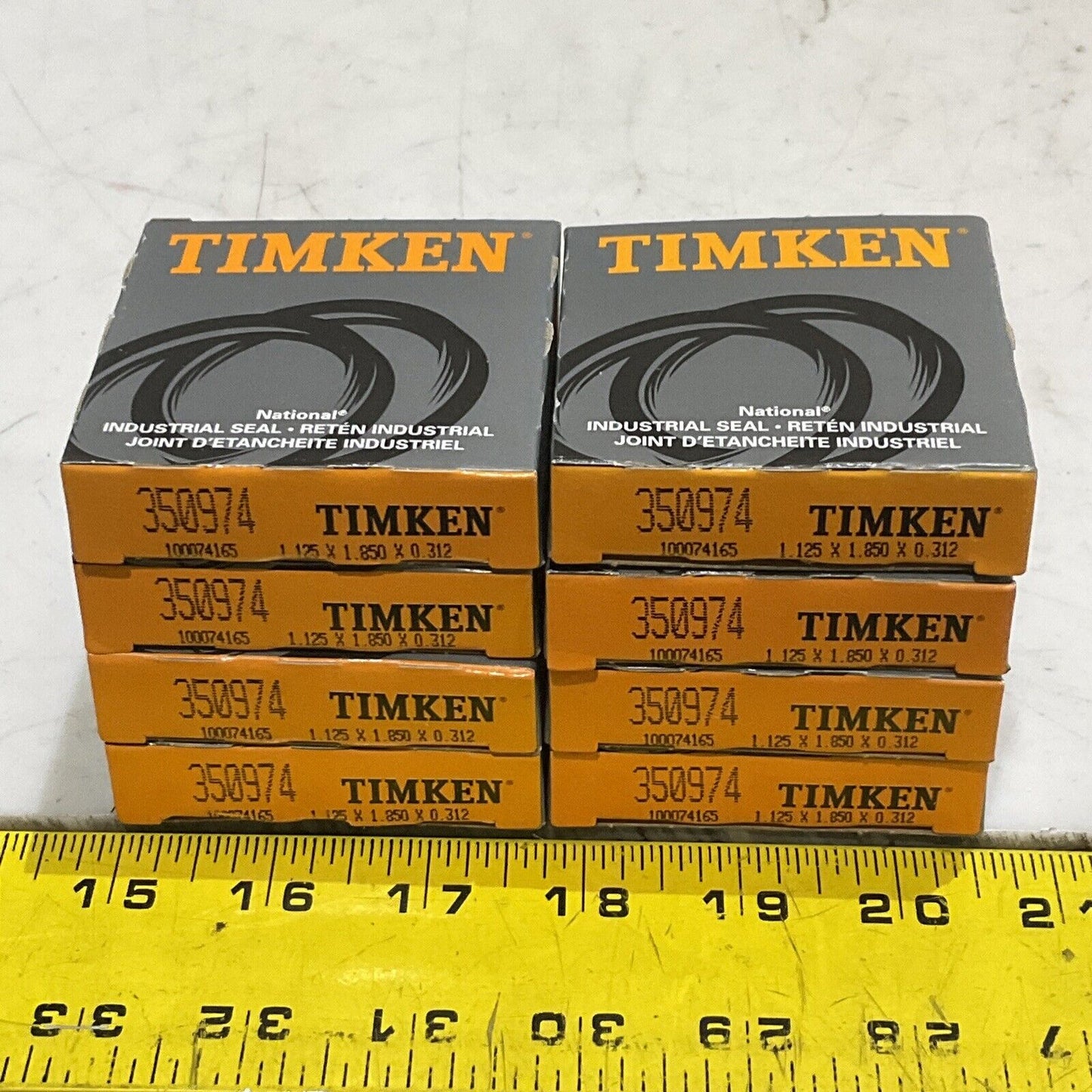 TIMKEN 350974 INDUSTRIAL SEAL LOT OF 8 373