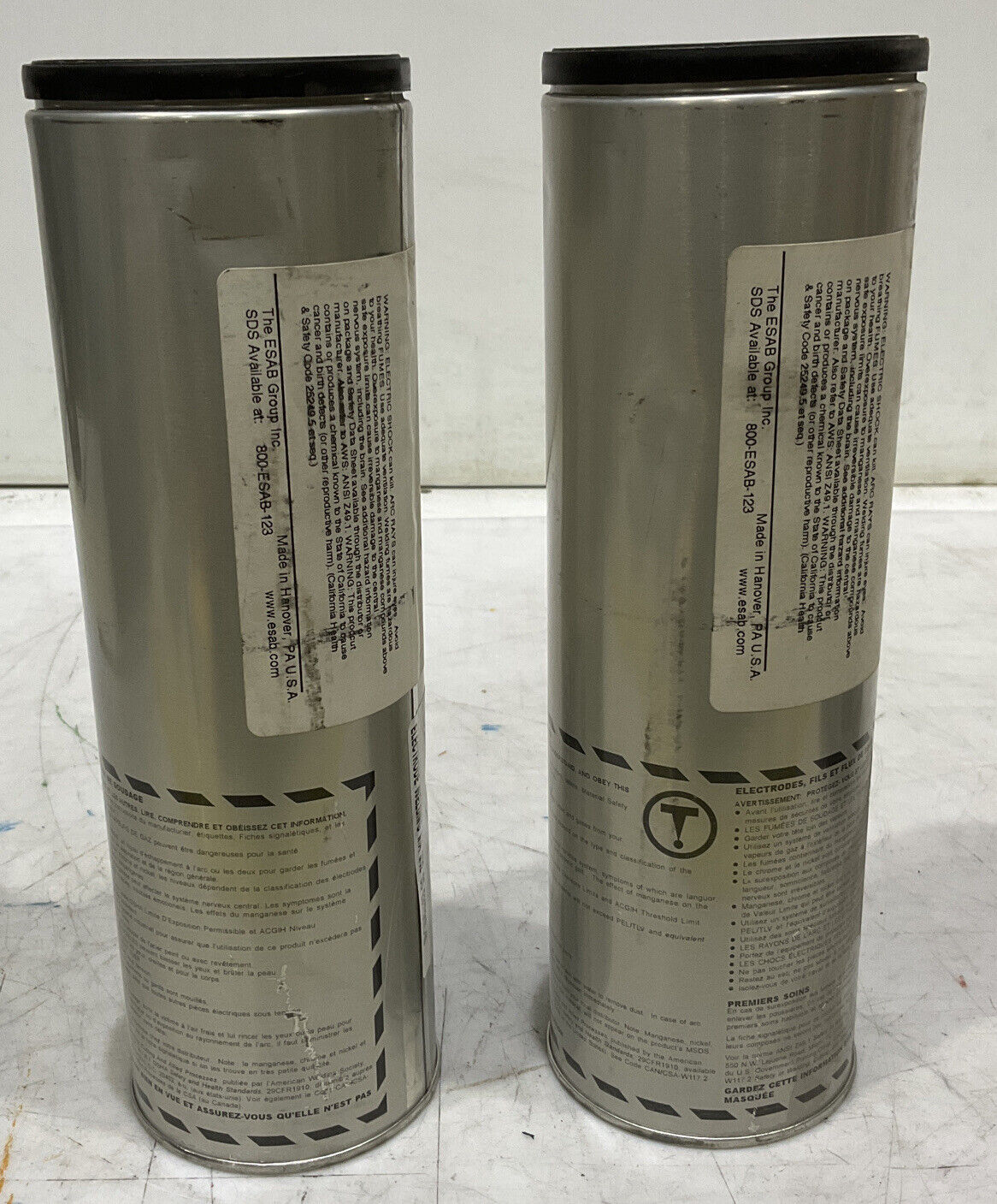 ESAB ARCALOY 317L-16 251243309 3/32 WELDING ELECTRODE 6LB LOT OF 2 373