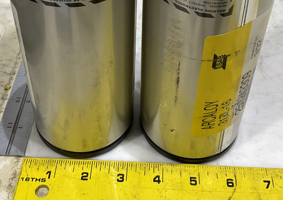 ESAB ARCALOY 317L-16 251243309 3/32 WELDING ELECTRODE 6LB LOT OF 2 373
