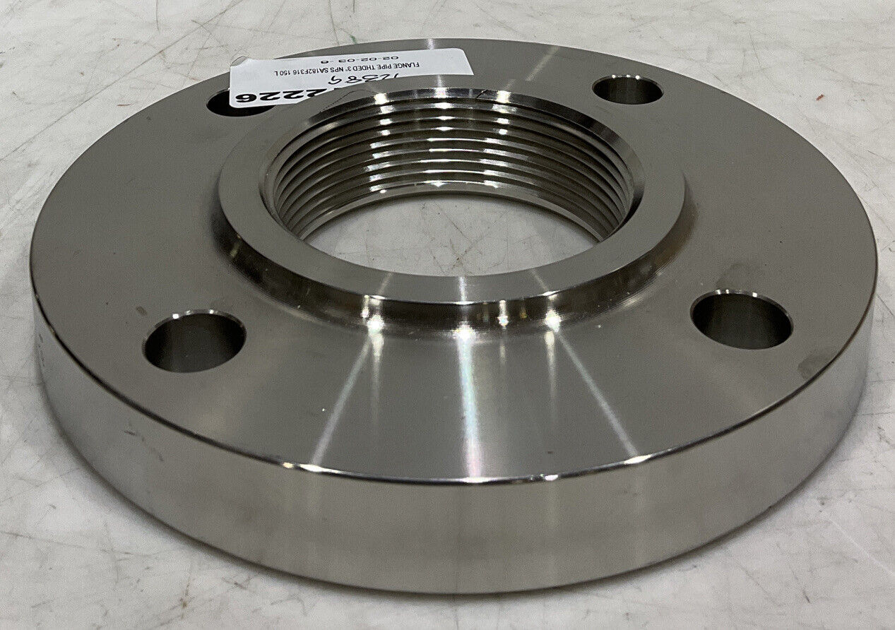 PIPE FLANGE SA182F316 THREADED TUBE-LINE 373