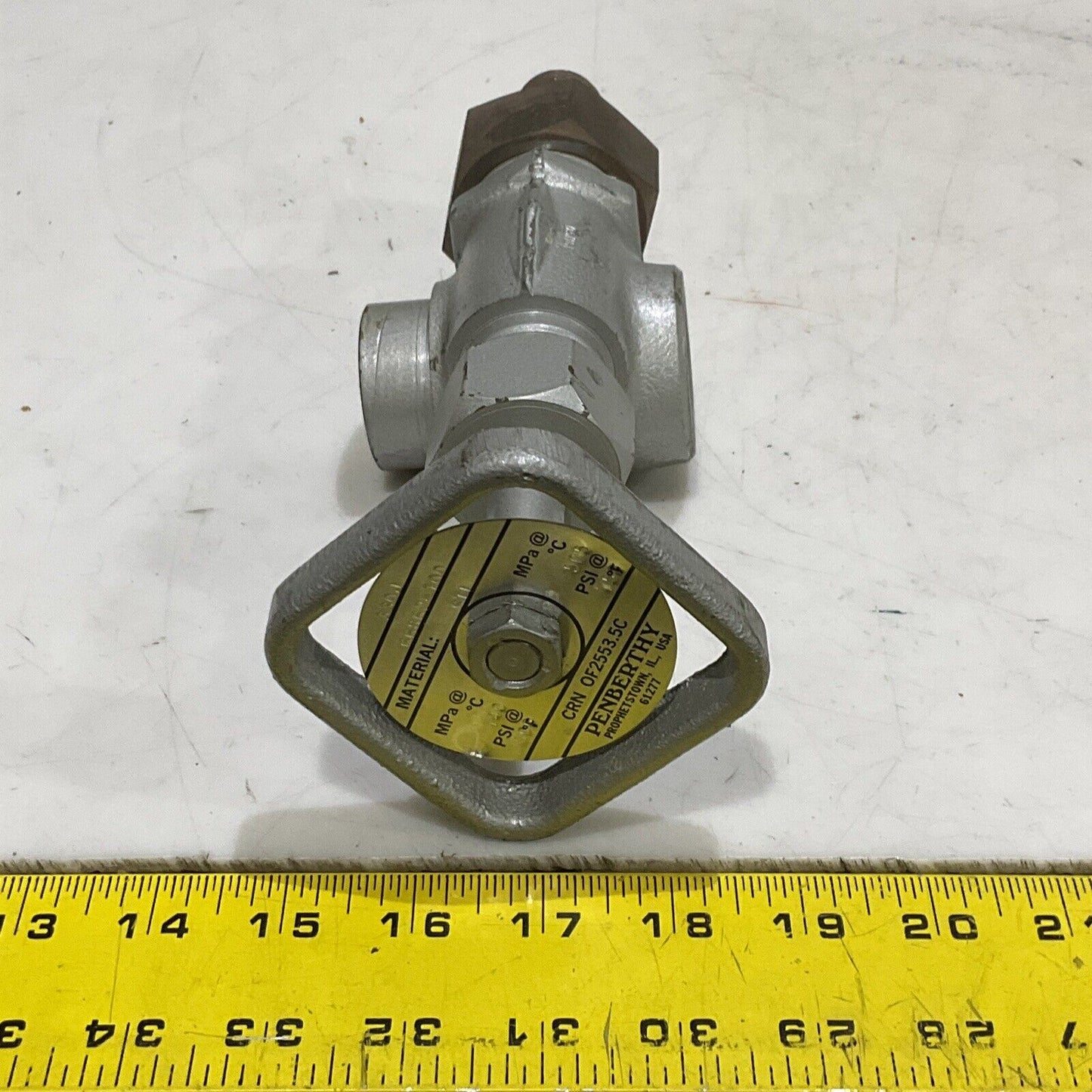 PENBERTHY 66862-700 CRN OF2553.5C STEEL GATE VALVE 100F 373
