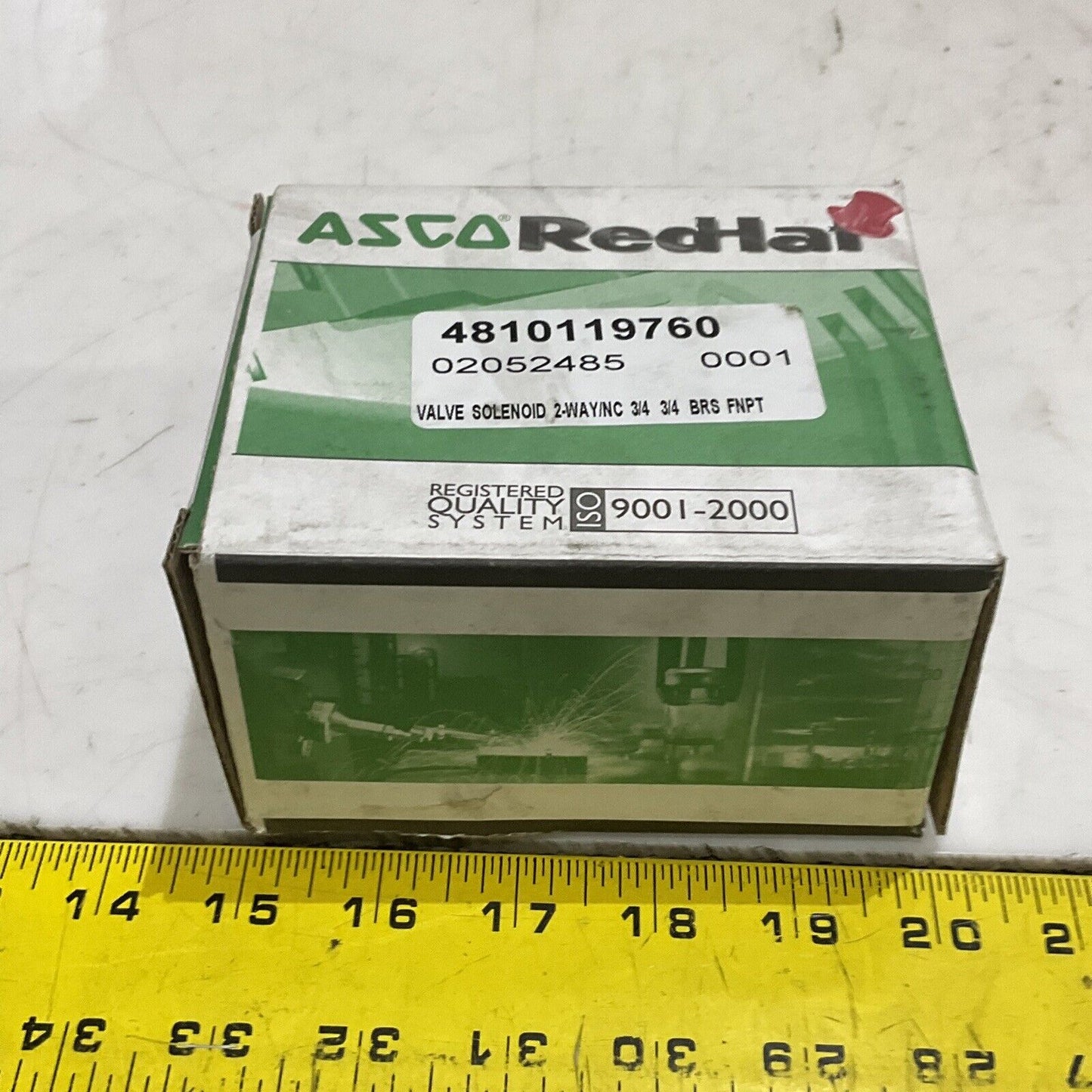 ASCO EF8210G095HW SOLENOID VALVE 2-WAY 3/4 373