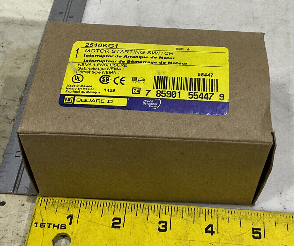 SQUARE D 2510KG1 MOTOR STARTING SWITCH 373
