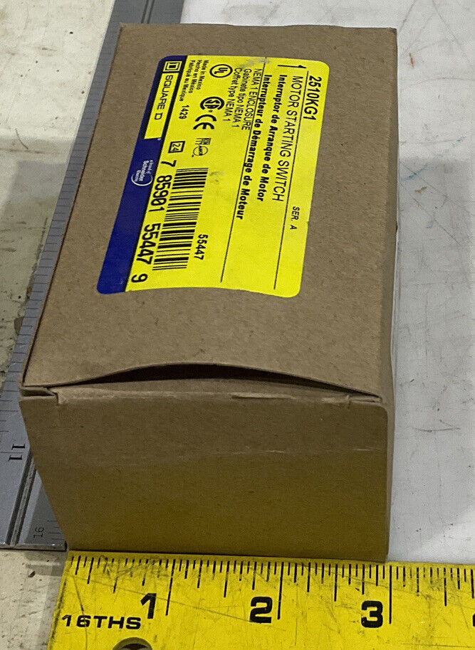 SQUARE D 2510KG1 MOTOR STARTING SWITCH 373