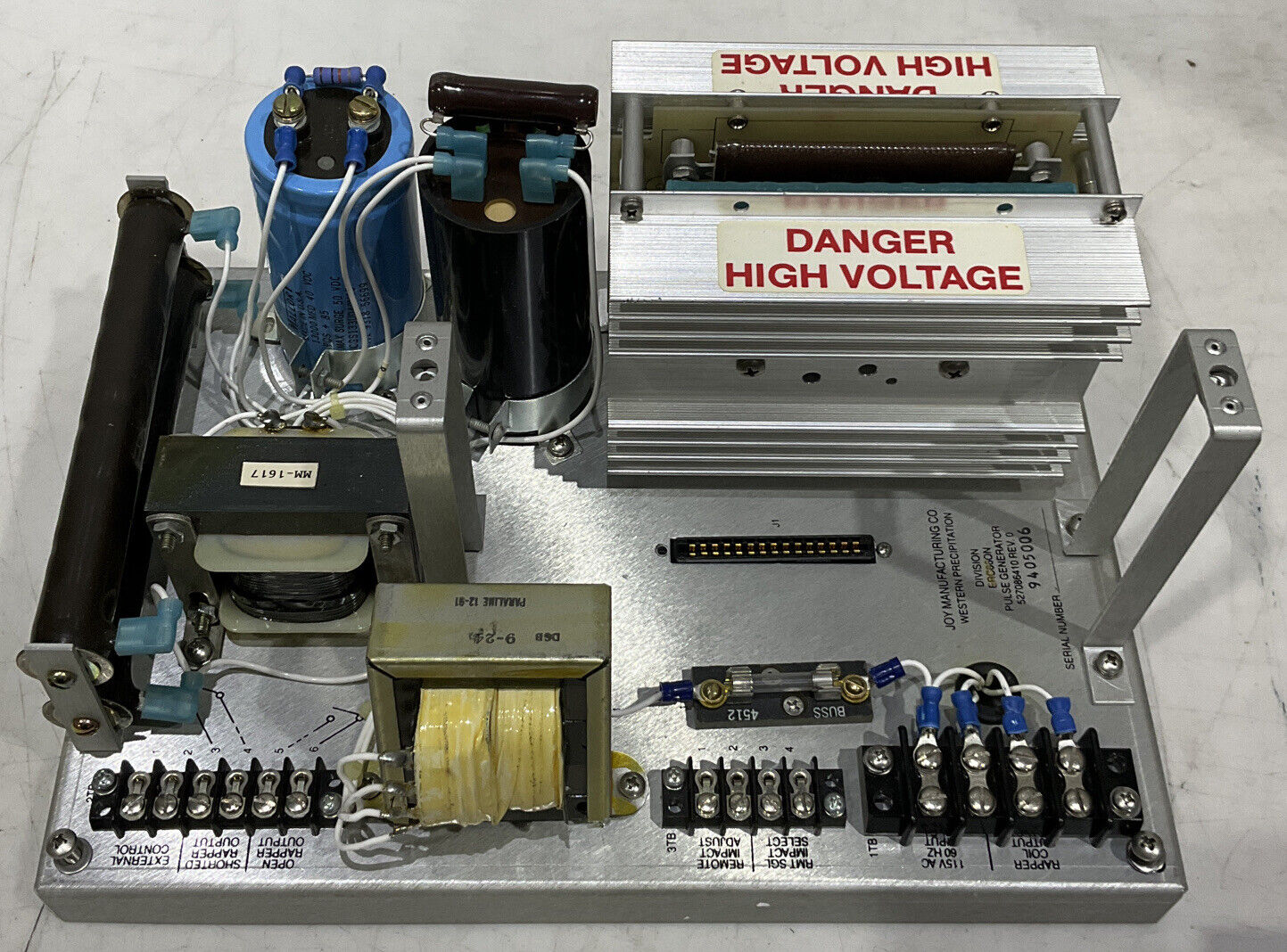 JOY MANUFACTURING 527-08-7401 ERC86ON 9405006 ASSEMBLY 373