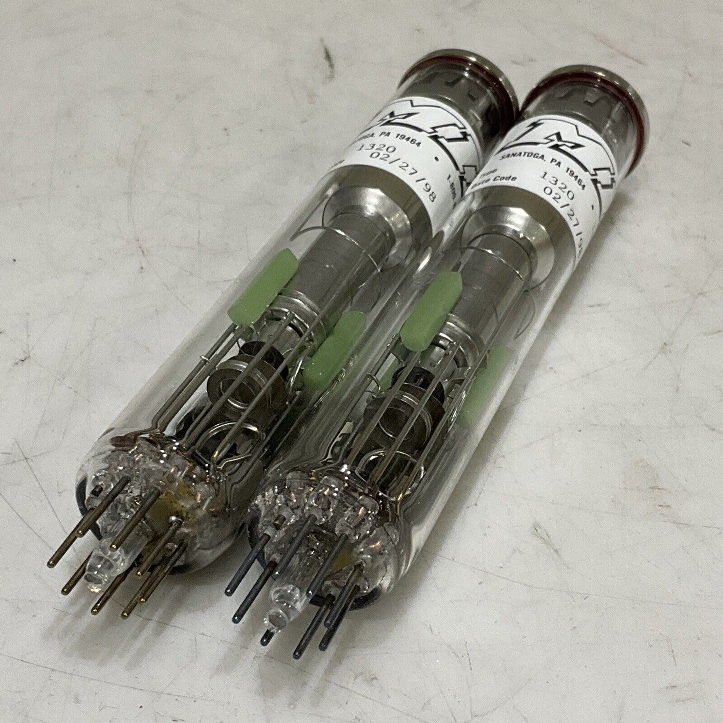 MII 1320 TV CAMERA TUBE LOT OF 2 373