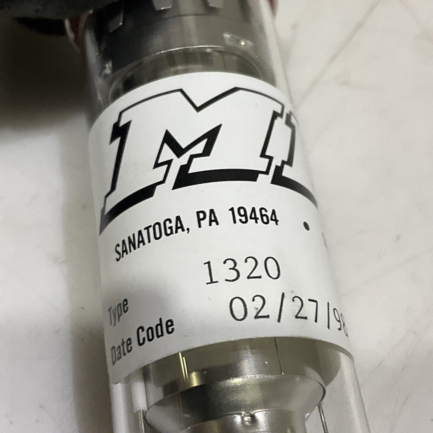 MII 1320 TV CAMERA TUBE LOT OF 2 373
