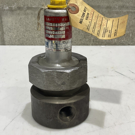 MILTON ROY VS0833 SAFETY VALVE 100 PSI H2S04 1/2” 373