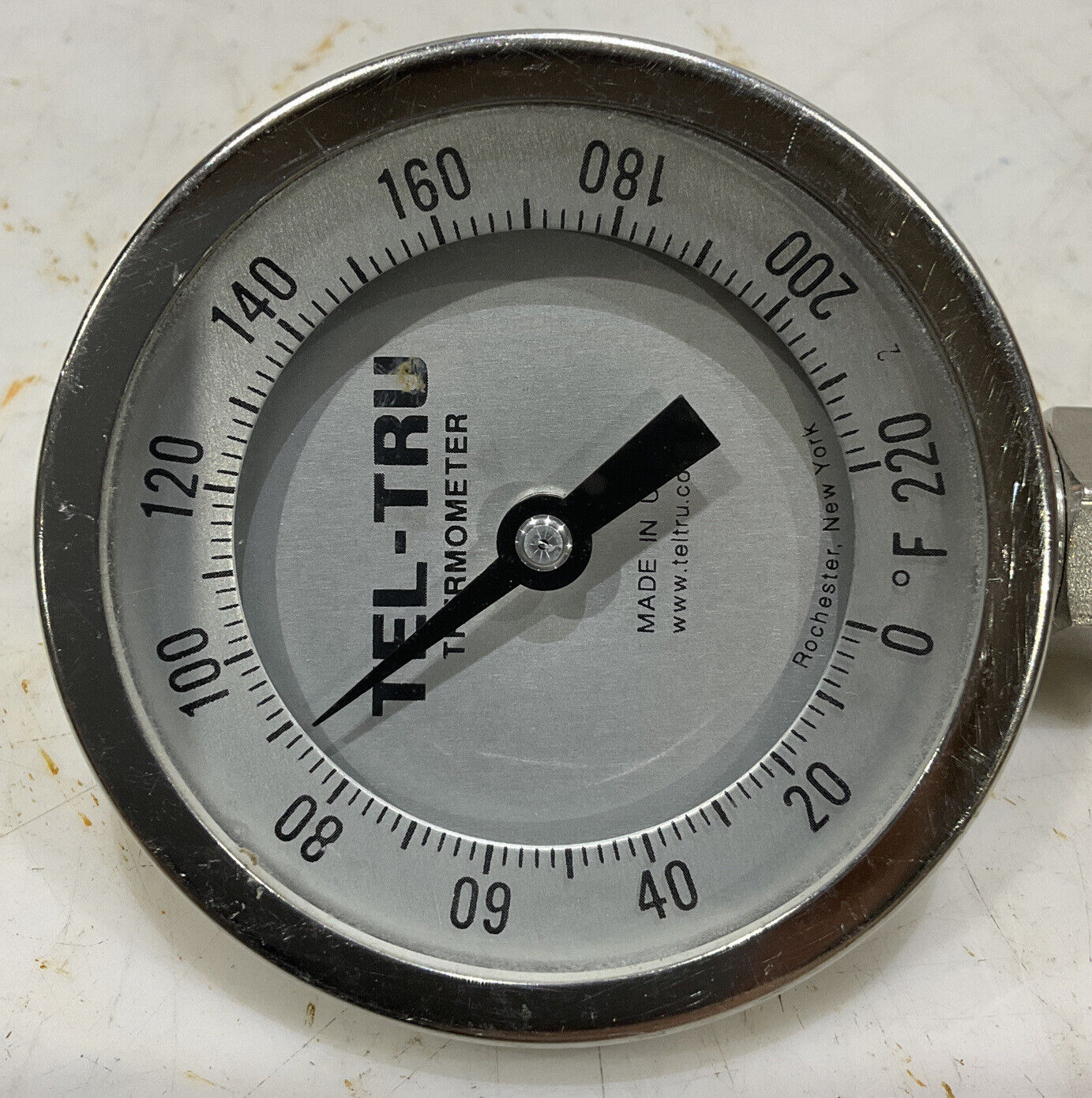 TEL-TRU 0-220 THERMOMETER AND ASSEMBLY 881