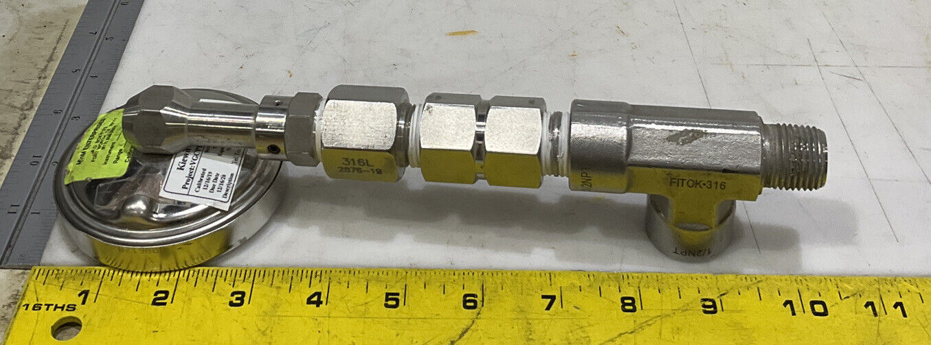 TEL-TRU 0-220 THERMOMETER AND ASSEMBLY 881