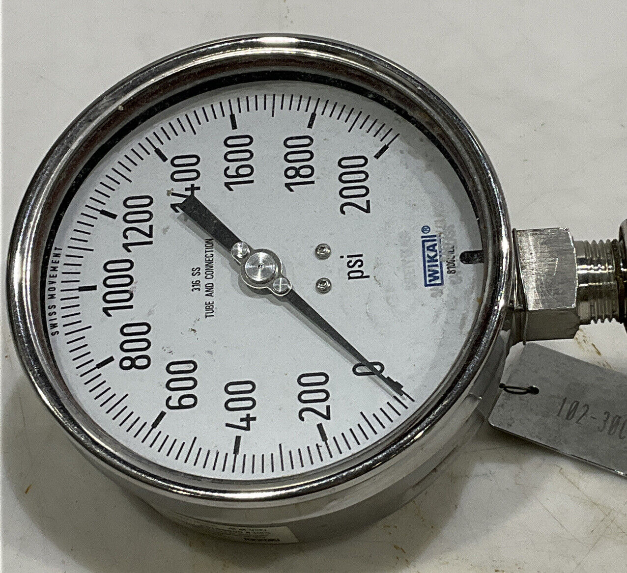 TESCOM M25VIS-44-HD BLOCK AND BLEED NEEDLE VALVE 0-2000 PSI 881