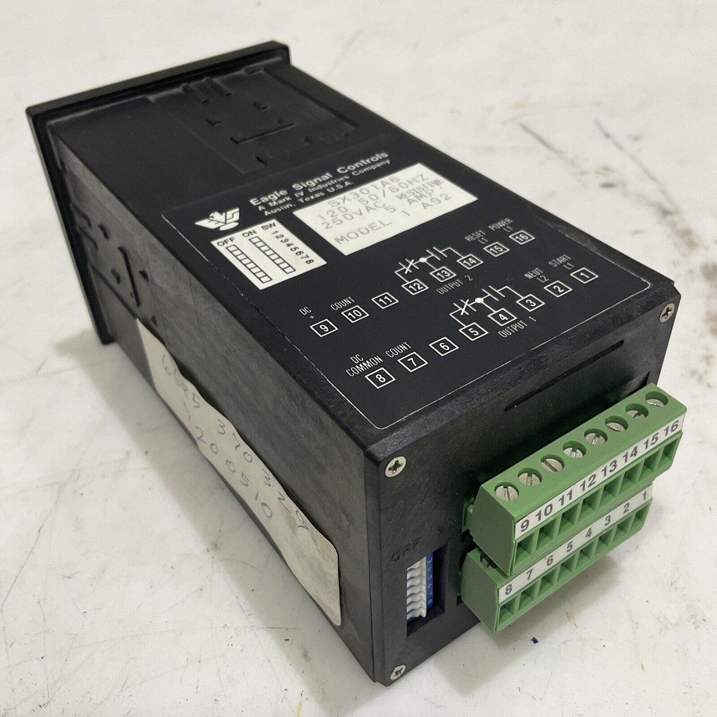 EAGLE SIGNAL CONTROL 1 A92 SX301A6 COUNT CONTROL COUNTER SX300 373