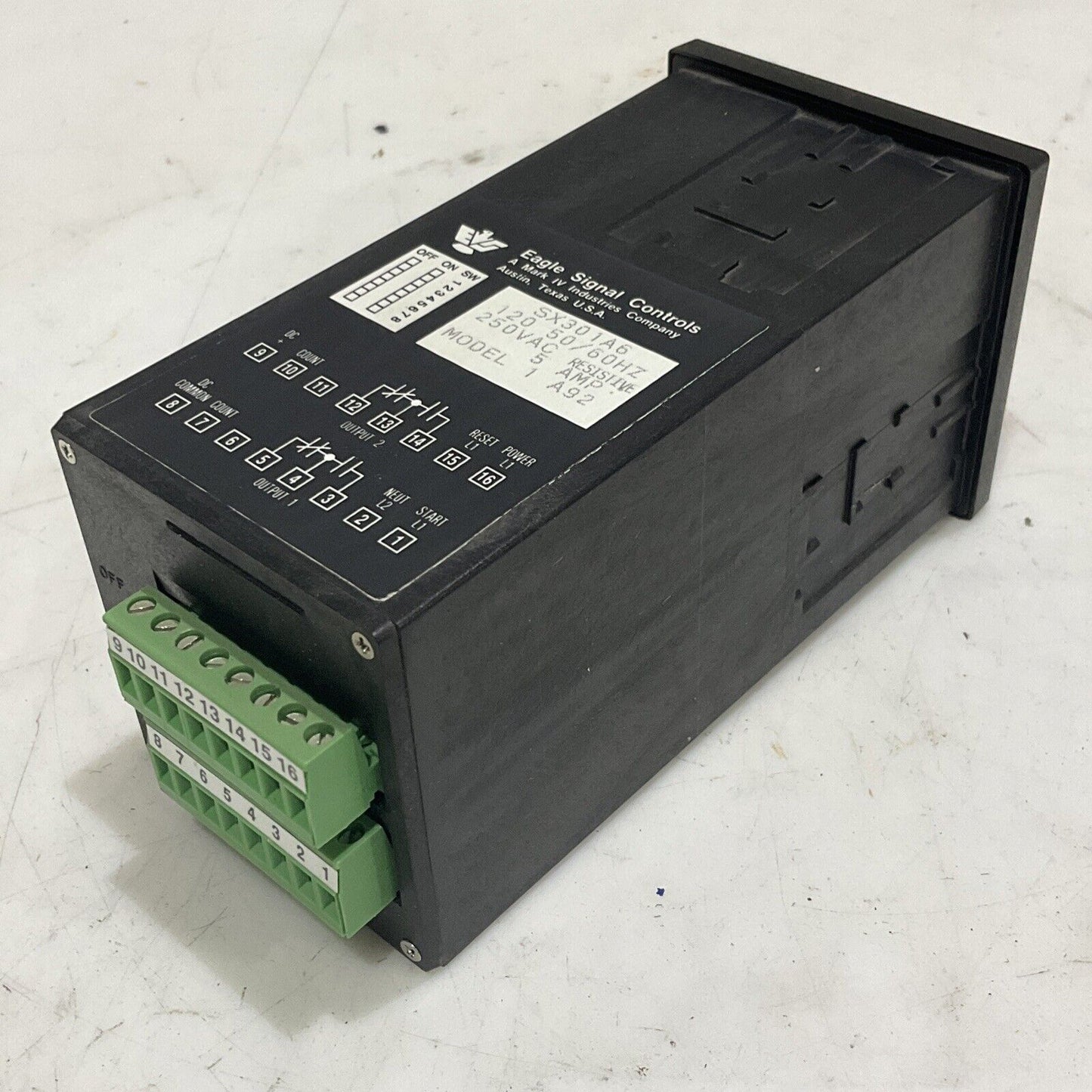 EAGLE SIGNAL CONTROL 1 A92 SX301A6 COUNT CONTROL COUNTER SX300 373