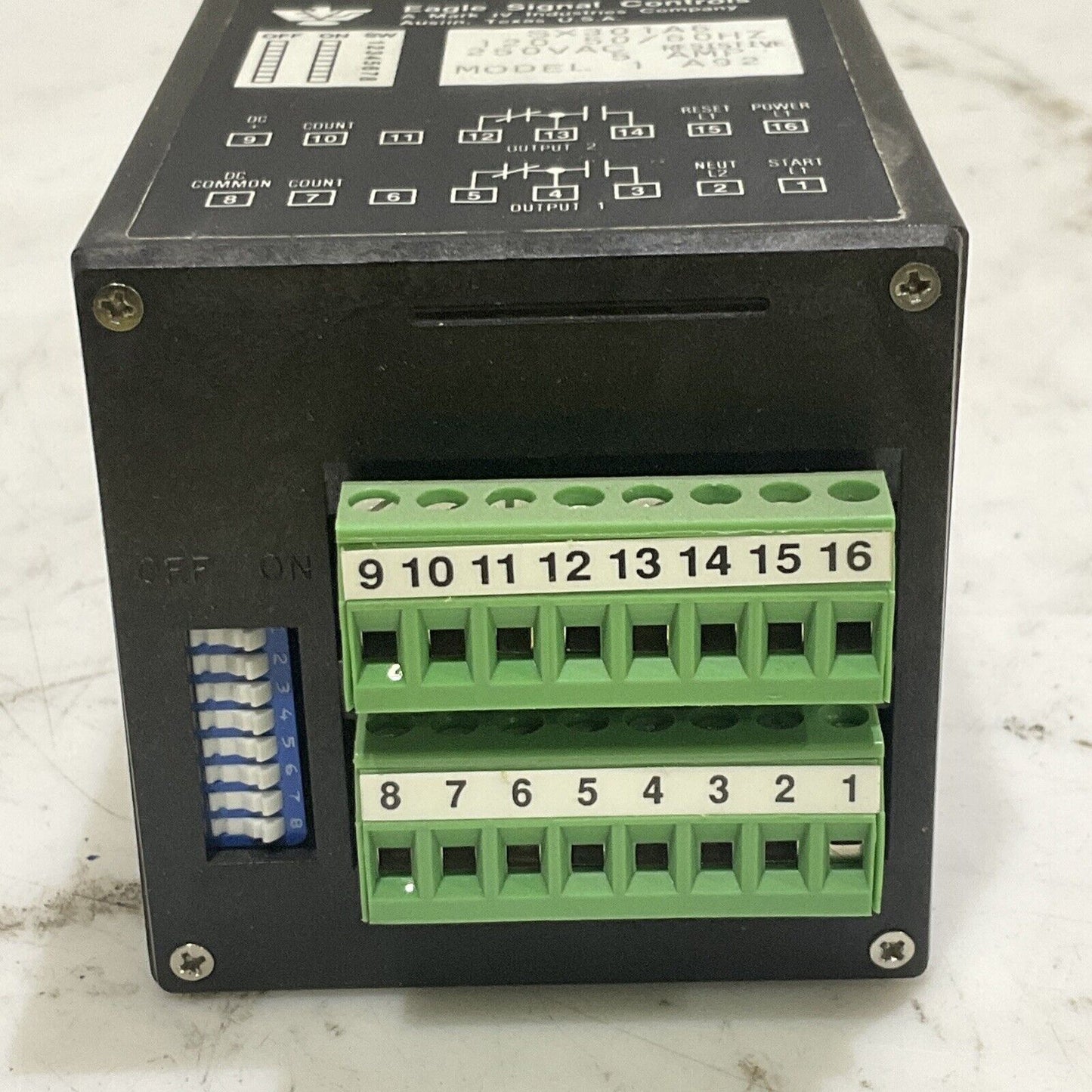 EAGLE SIGNAL CONTROL 1 A92 SX301A6 COUNT CONTROL COUNTER SX300 373