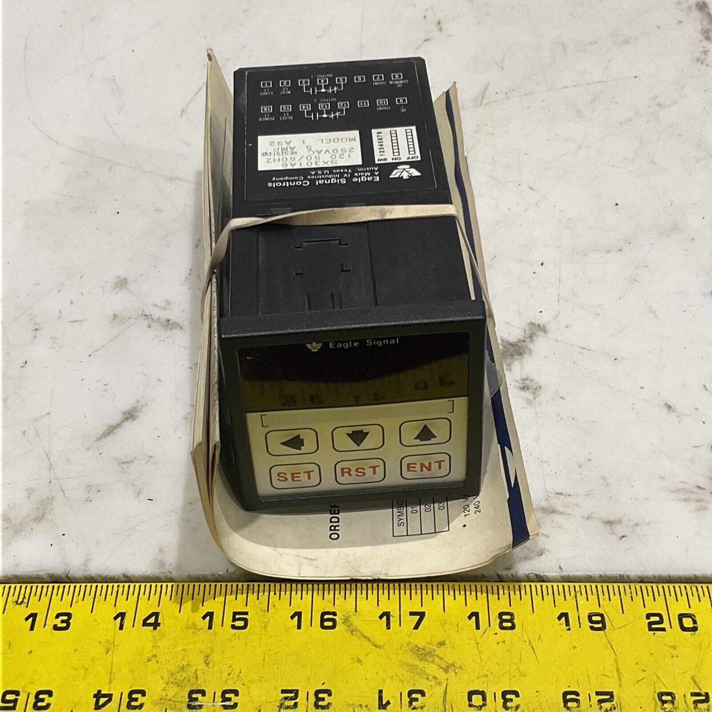 EAGLE SIGNAL CONTROL 1 A92 SX301A6 COUNT CONTROL COUNTER SX300 373