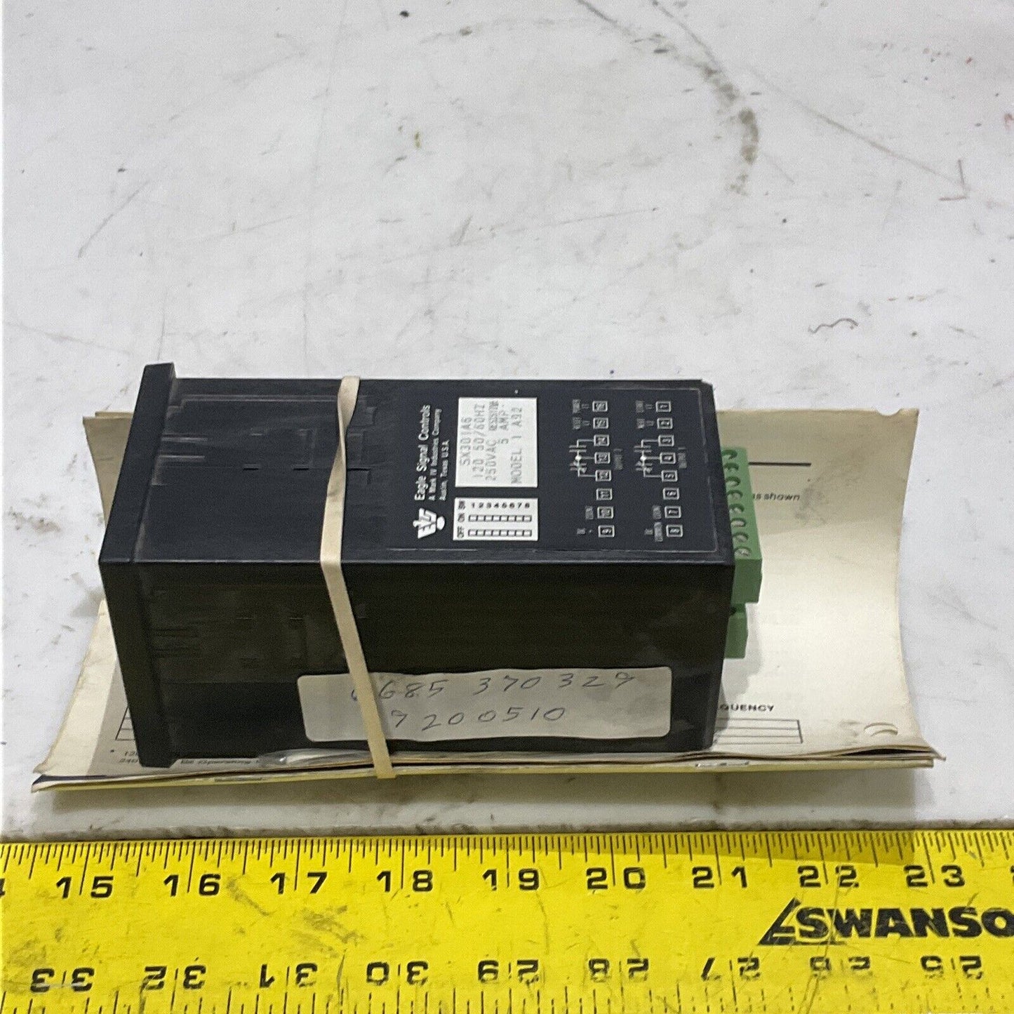 EAGLE SIGNAL CONTROL 1 A92 SX301A6 COUNT CONTROL COUNTER SX300 373