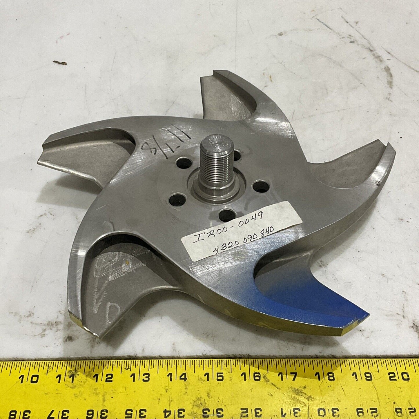 DURIRON CO MY36649AA130/117 PUMP IMPELLER 5-VANE 373