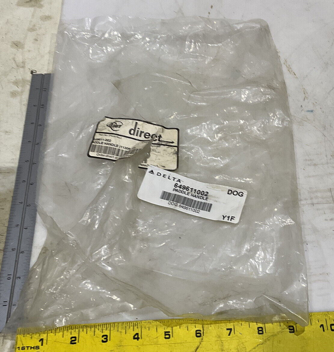 DELTA 649611002 PADDLE HANDLE ASSEMBLY 881
