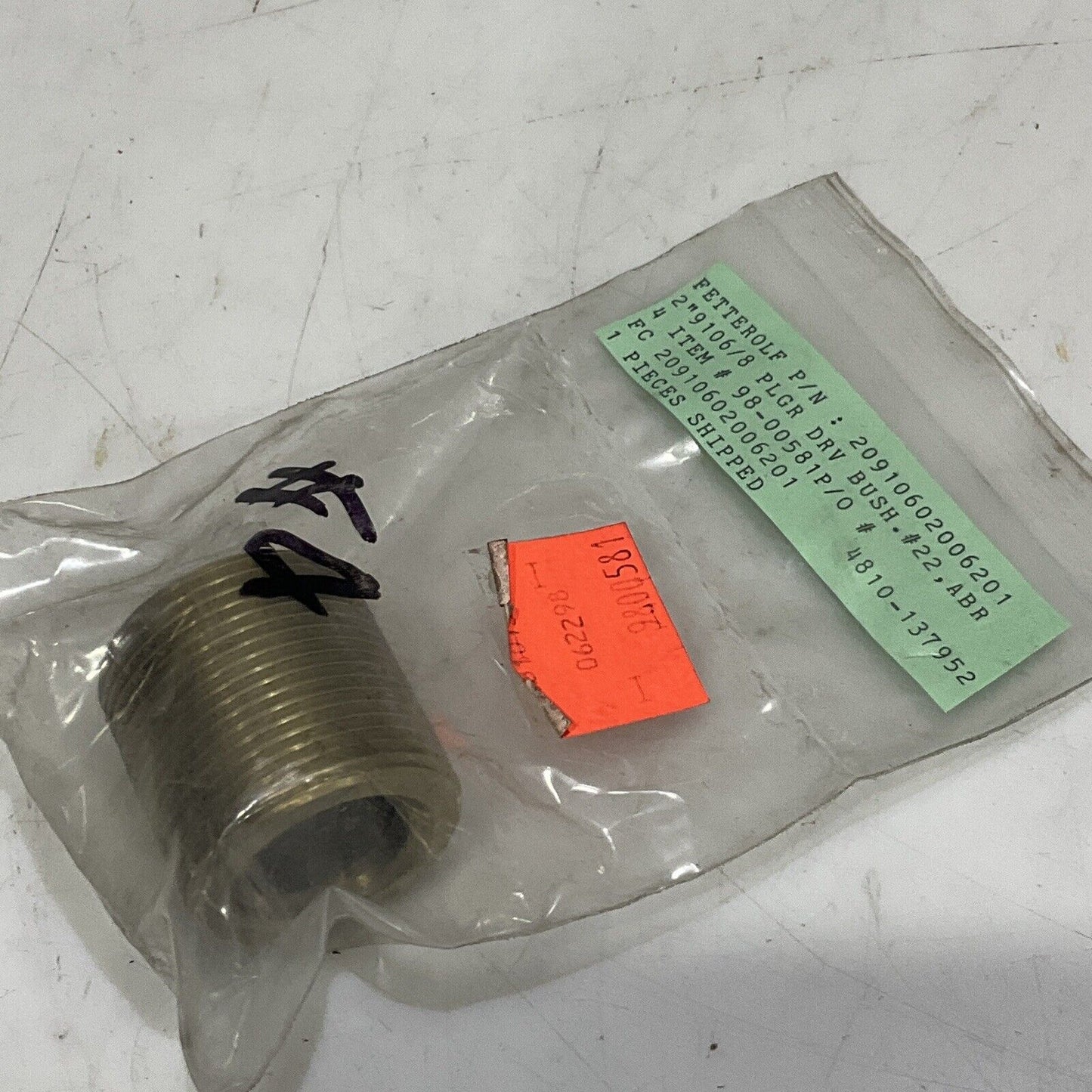 FETTEROLF 20810602004561 20810602004161 20910602006201 PARTS LOT OF 3 373