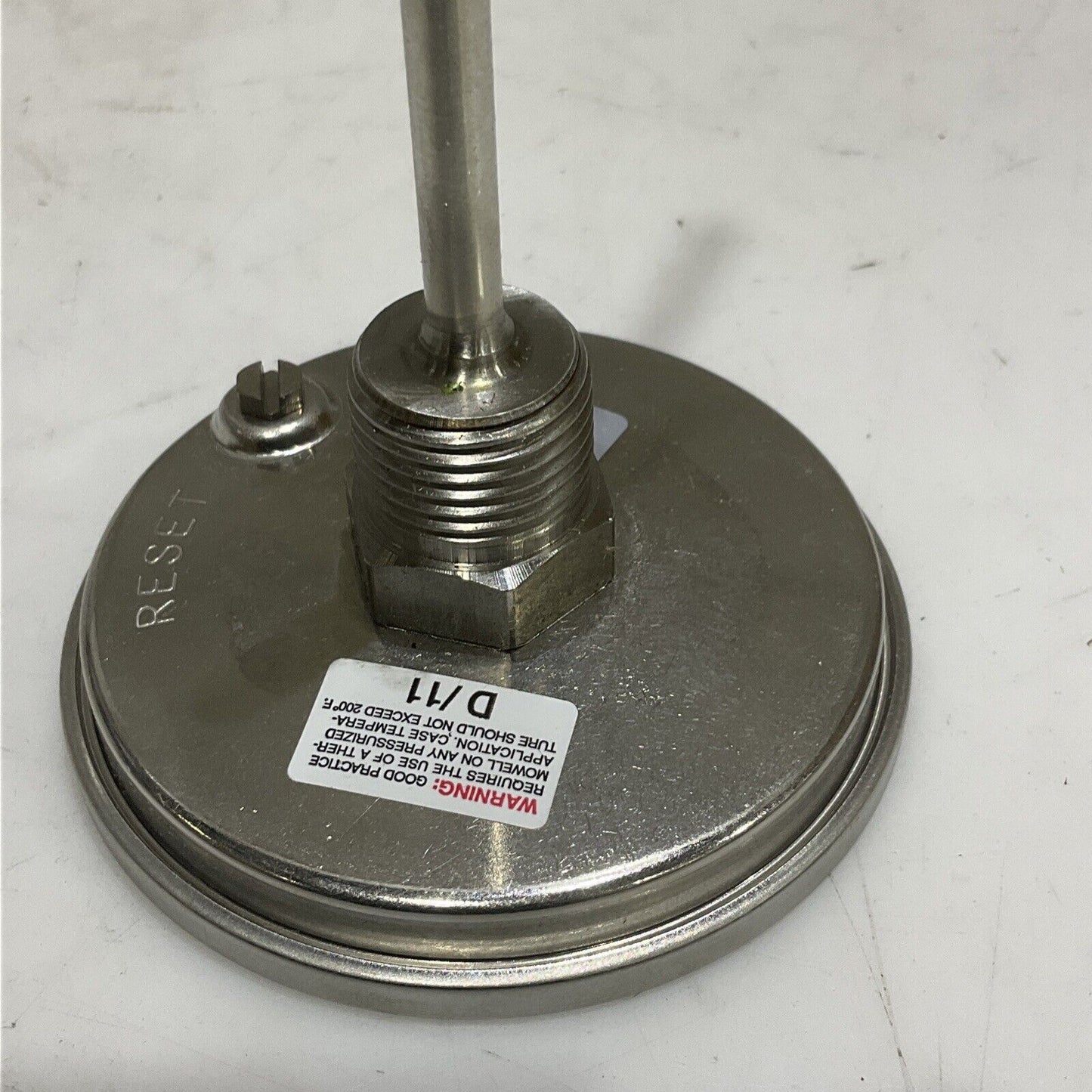 ASHCROFT 10055916-57 BIMETAL THERMOMETER 3” 1/2” NPT 50/550F 373
