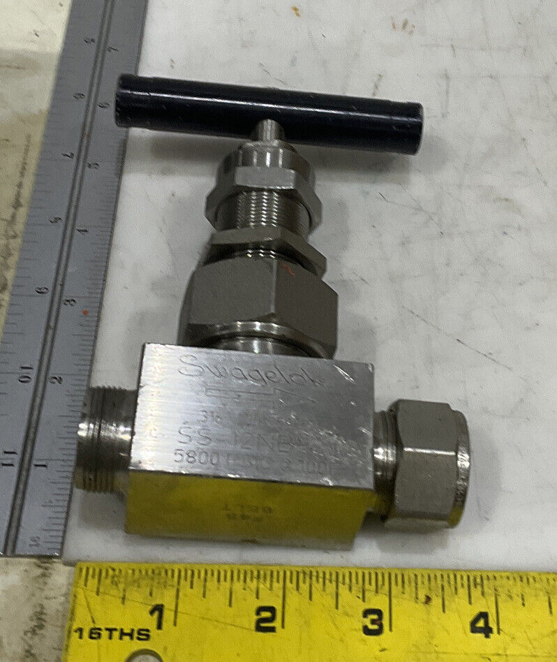 SWAGELOK SS-12NBS12 UNION BONNET NEEDLE VALVE 373