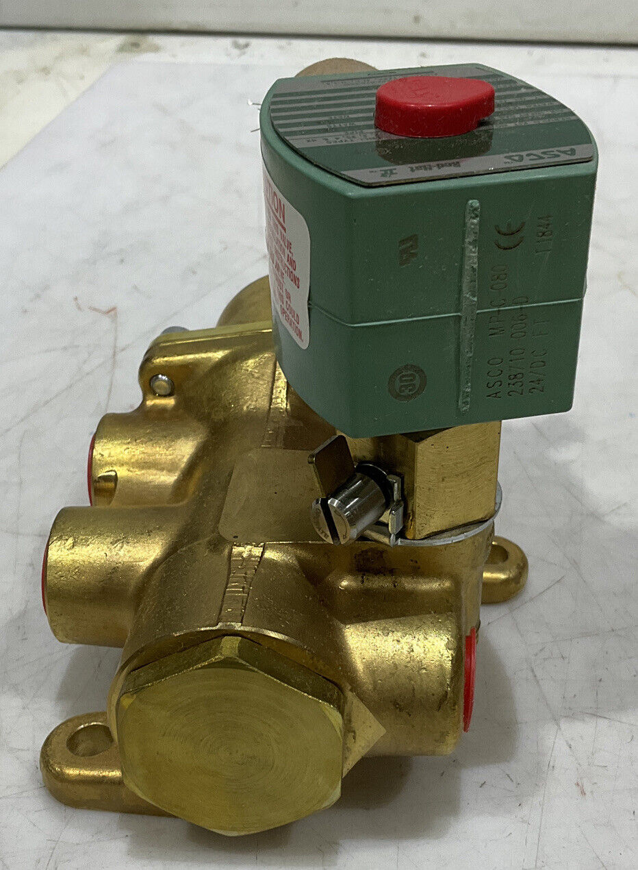 ASCO 8344G072MO SOLENOID VALVE 24VDC 373
